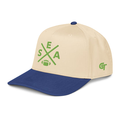 Seattle Football Snapback Cap Classic SEA Football Cross Hat