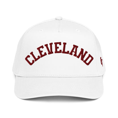 Classic Cleveland Snapback Hat Vintage Retro Cleveland Arch Cap