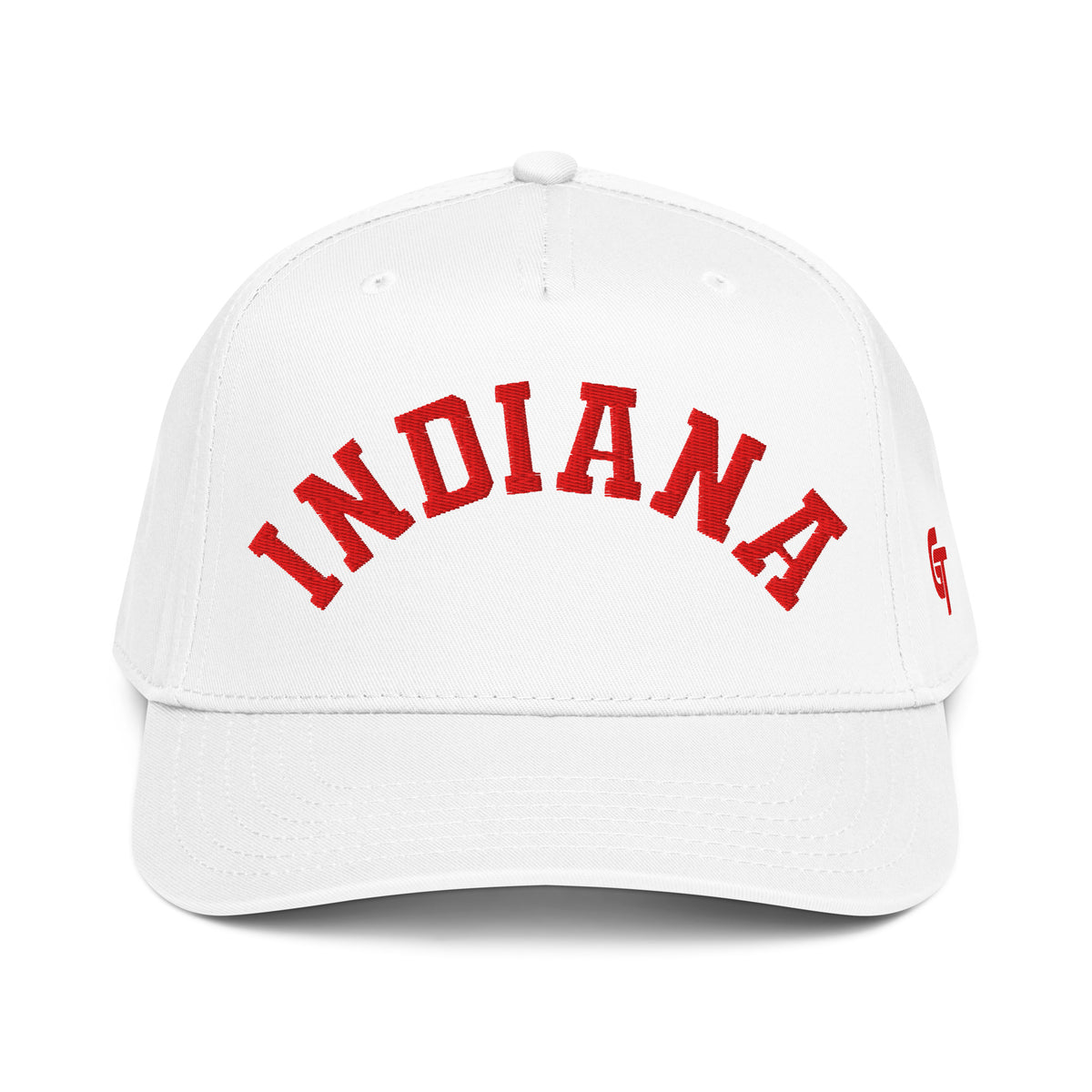 Classic Indiana Snapback Hat Vintage Retro Indiana Arch Cap