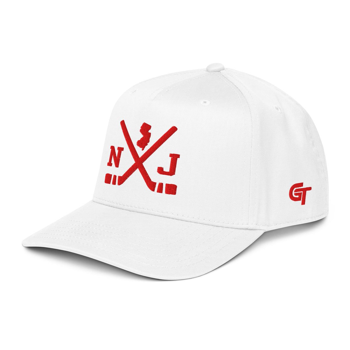 New Jersey Hockey Snapback Cap Classic NJ Hockey Sticks Hat