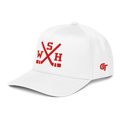 Washington Hockey Snapback Cap Classic WSH Hockey Sticks Hat
