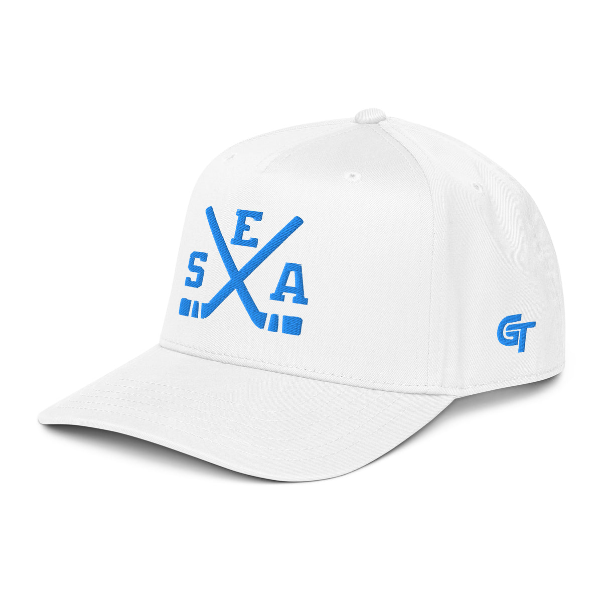 Seattle Hockey Snapback Cap Classic SEA Hockey Sticks Hat