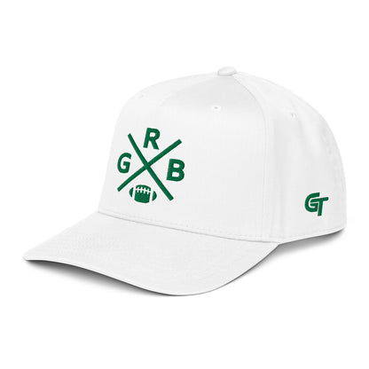 Green Bay Football Snapback Cap Classic GRB Football Cross Hat