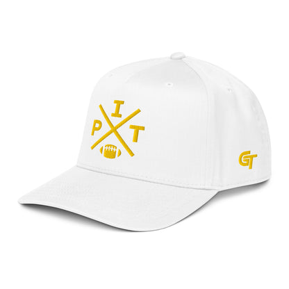 Pittsburgh Football Snapback Cap Classic PIT Football Cross Hat
