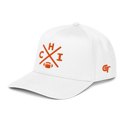 Chicago Football Snapback Cap Classic CHI Football Cross Hat