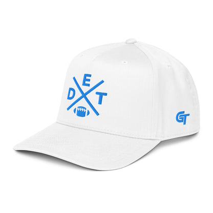 Detroit Football Snapback Cap Classic DET Football Cross Hat