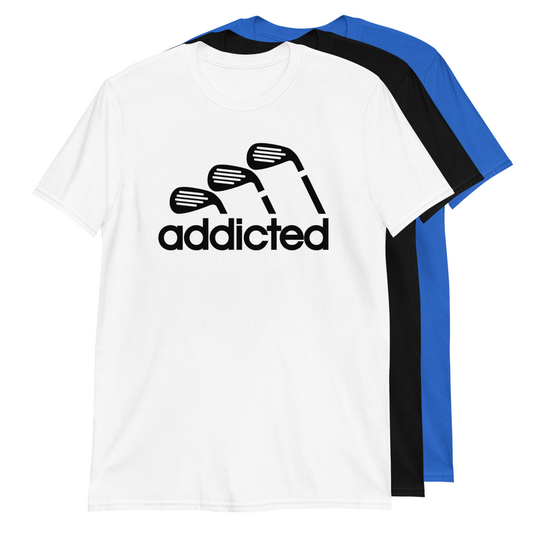 Addicted Golf Lover Golfing Addict T-Shirt