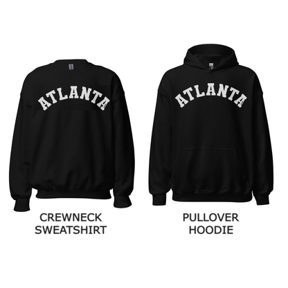 Classic Atlanta Arch Sweatshirt Retro Atlanta Hoodie