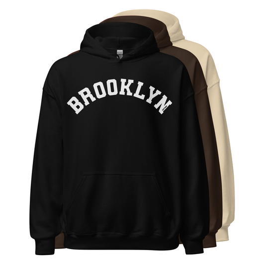 Classic Brooklyn Arch Pullover Retro Brooklyn Hoodie