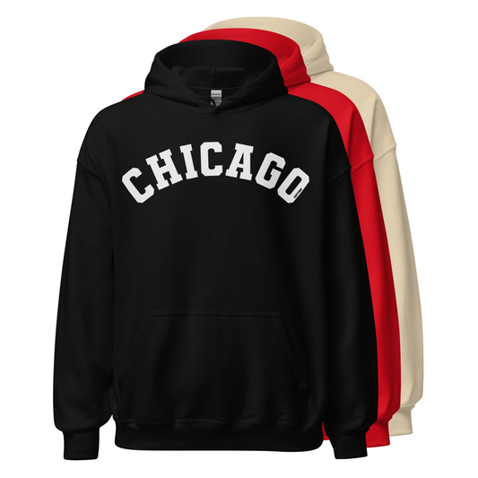 Classic Chicago Arch Pullover Retro Chicago Hoodie