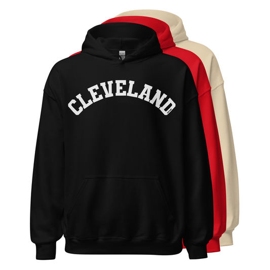 Classic Cleveland Arch Pullover Retro Cleveland Hoodie