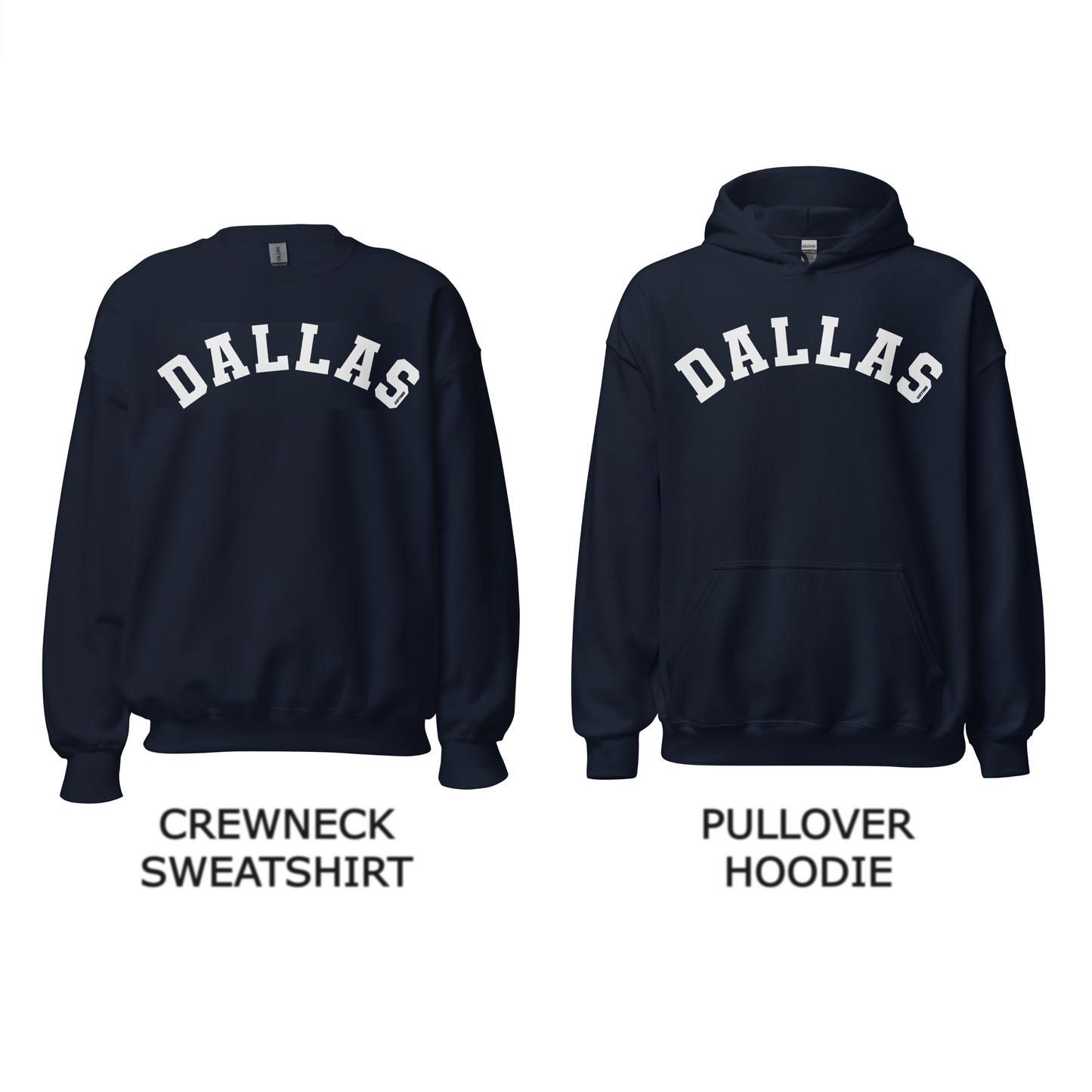 Classic Dallas Arch Pullover Retro Dallas Hoodie
