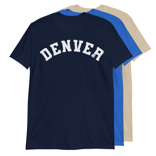 Classic Denver Arch Vintage Retro Denver T-Shirt