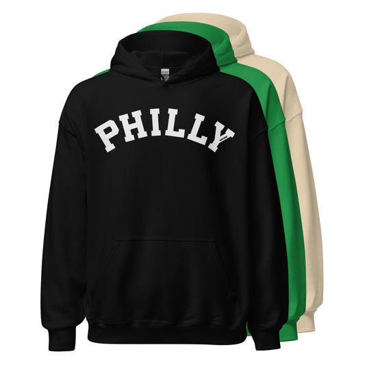 Classic Philly Arch Pullover Retro Philadelphia Hoodie