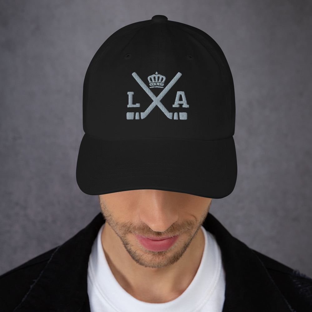 Los Angeles Hockey Hat Retro LA Hockey Sticks Dad Cap