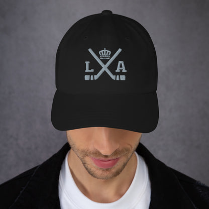 Los Angeles Hockey Hat Retro LA Hockey Sticks Dad Cap