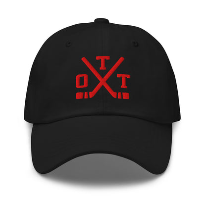 Ottawa Hockey Hat Retro OTT Hockey Sticks Dad Cap