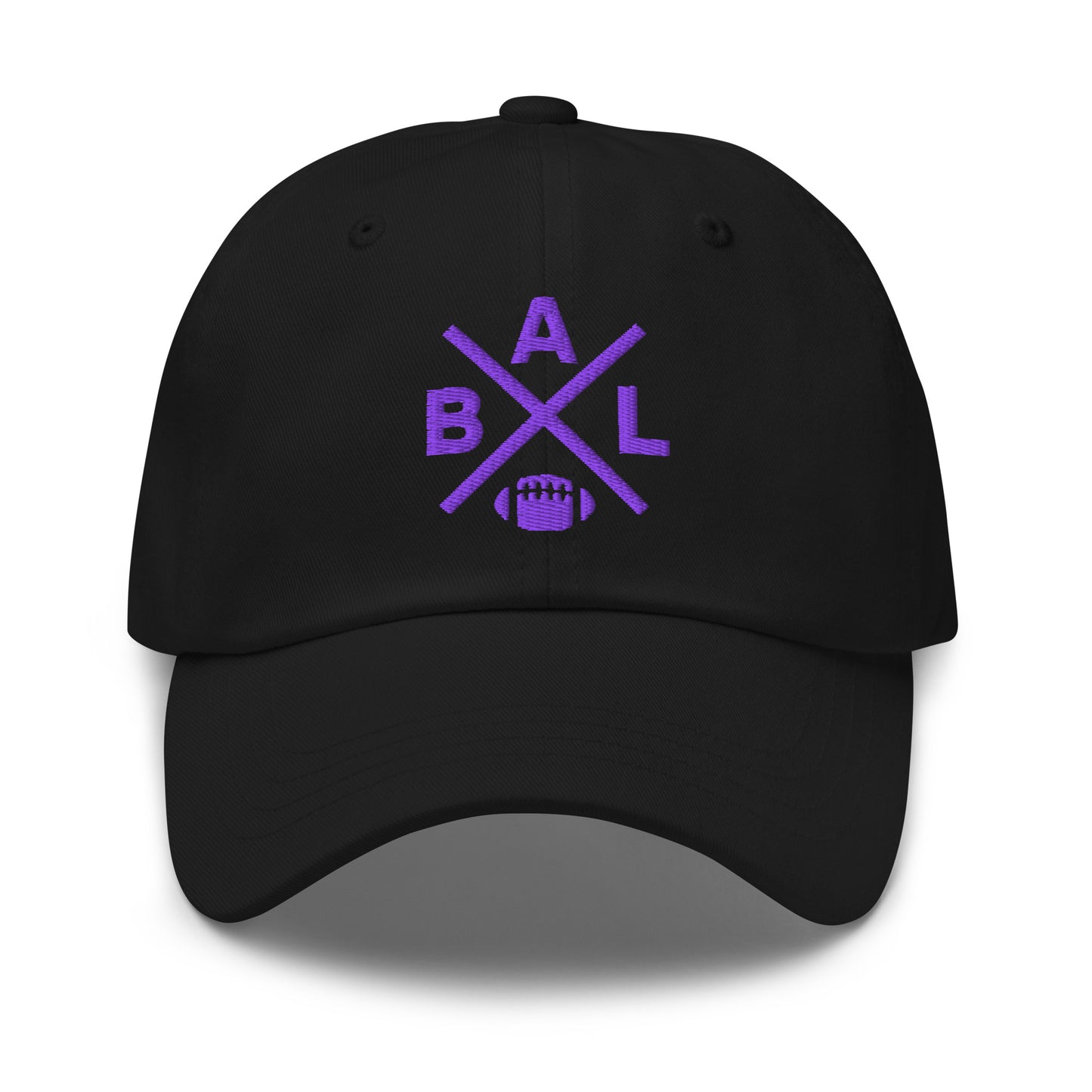 Baltimore Football Hat Retro BAL Football Cross Dad Cap