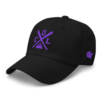 Colorado Baseball Hat Retro COL Baseball Bats Dad Cap