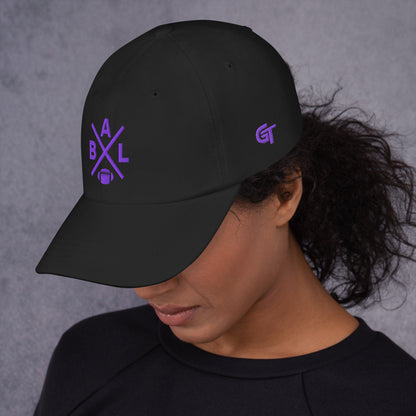 Baltimore Football Hat Retro BAL Football Cross Dad Cap