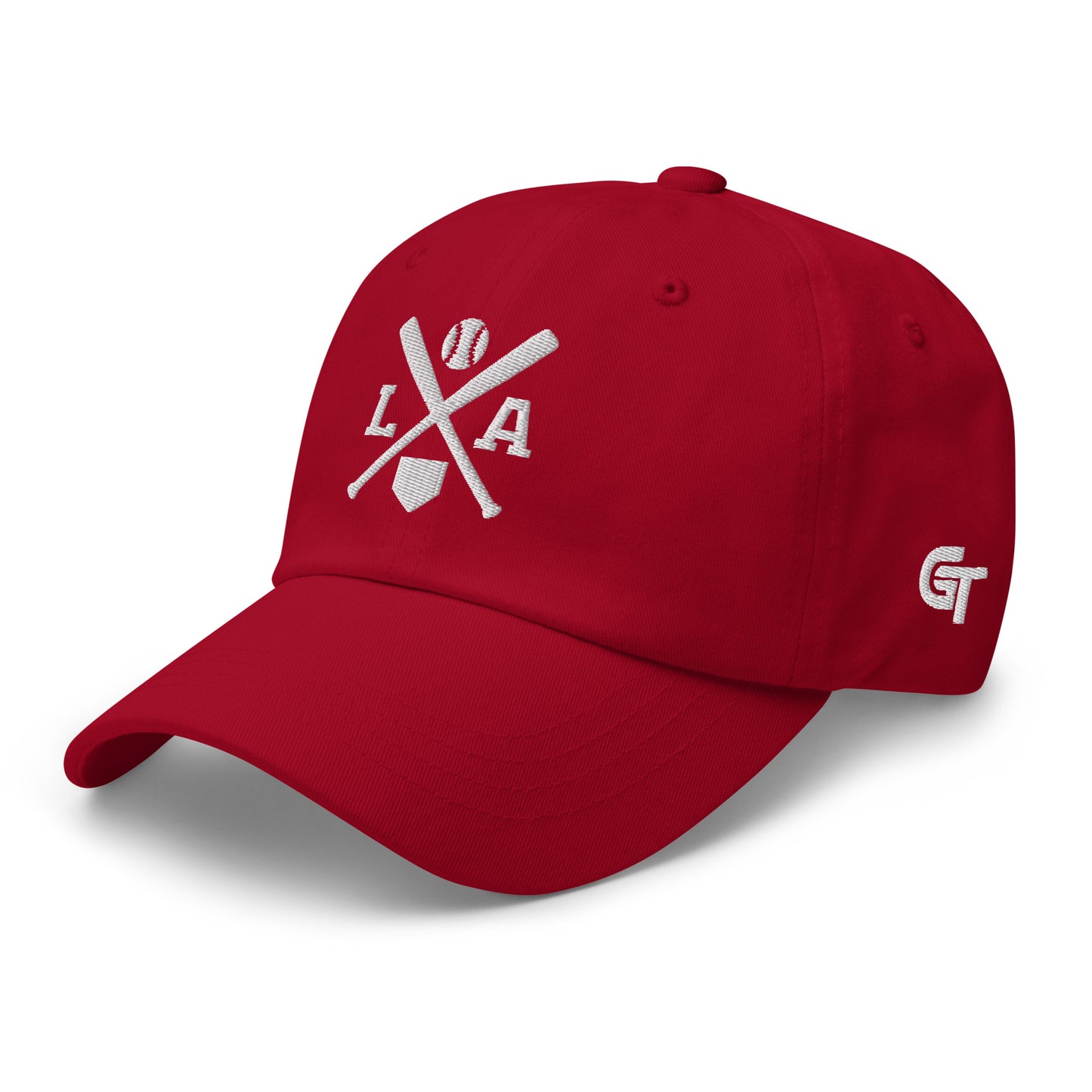 Los Angeles Baseball Hat Retro LA Baseball Bats Dad Cap