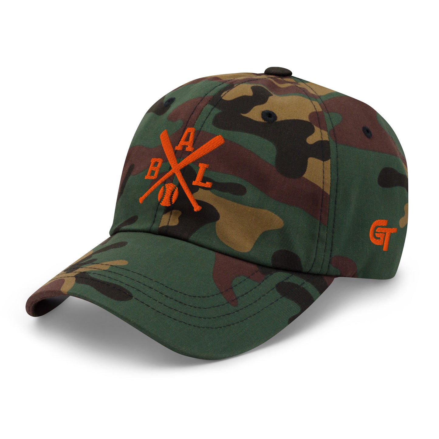 Baltimore Baseball Hat Retro BAL Baseball Bats Dad Cap