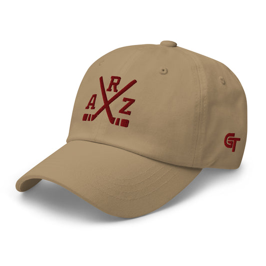 Arizona Hockey Hat Retro ARZ Hockey Sticks Dad Cap