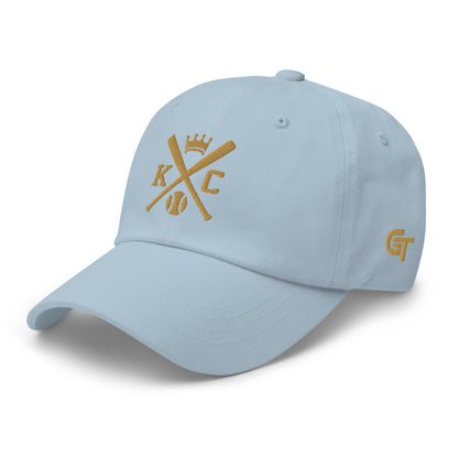 Kansas City Baseball Hat Retro KC Baseball Bats Dad Cap