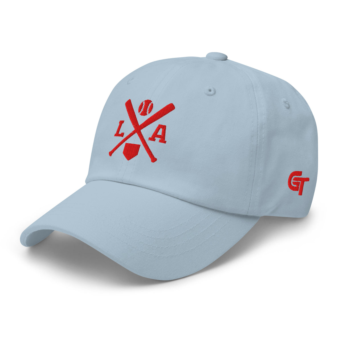 Los Angeles Baseball Hat Retro LA Baseball Bats Dad Cap