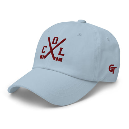 Colorado Hockey Hat Retro COL Hockey Sticks Dad Cap