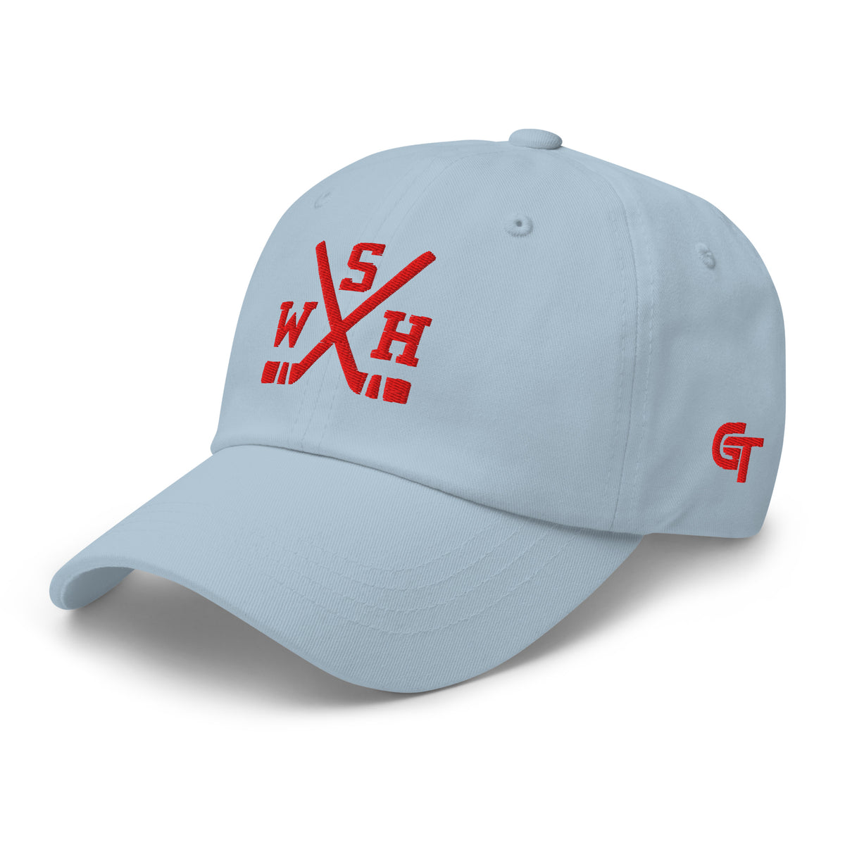 Washington Hockey Hat Retro WSH Hockey Sticks Dad Cap