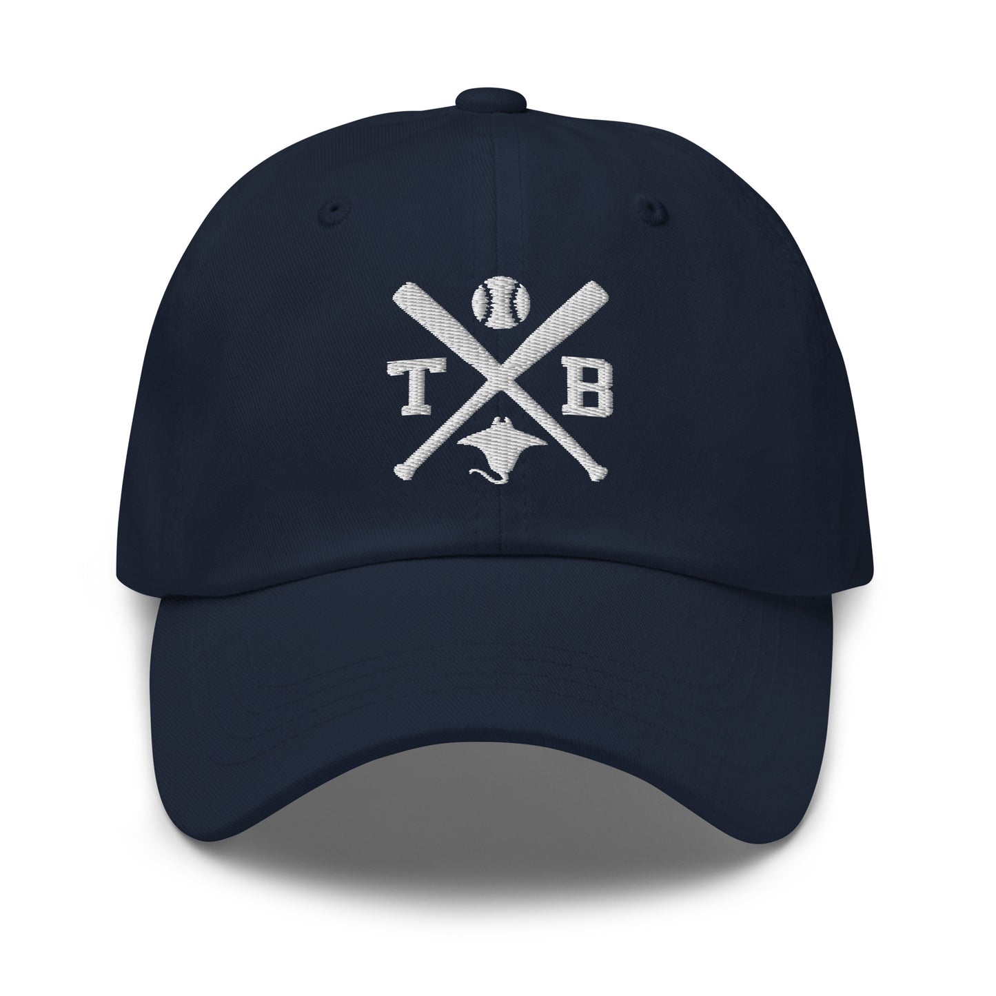 Tampa Bay Baseball Hat Retro TB Baseball Bats Dad Cap