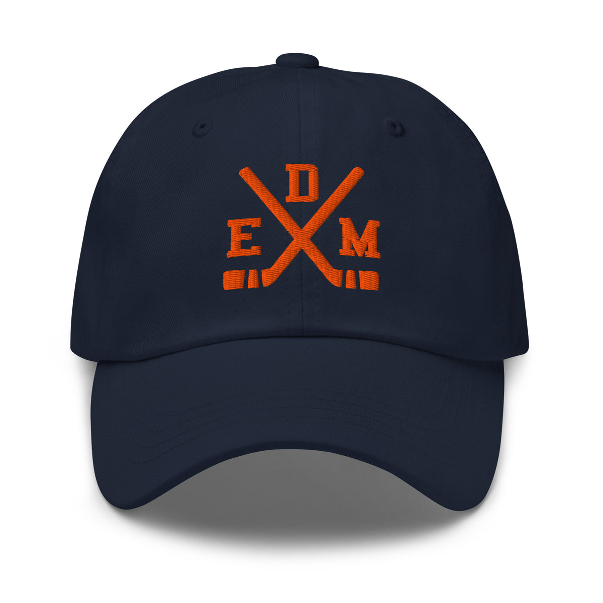 Edmonton Hockey Hat Retro EDM Hockey Sticks Dad Cap