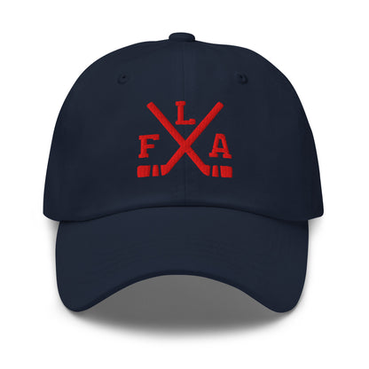 Florida Hockey Hat Retro FLA Hockey Sticks Dad Cap