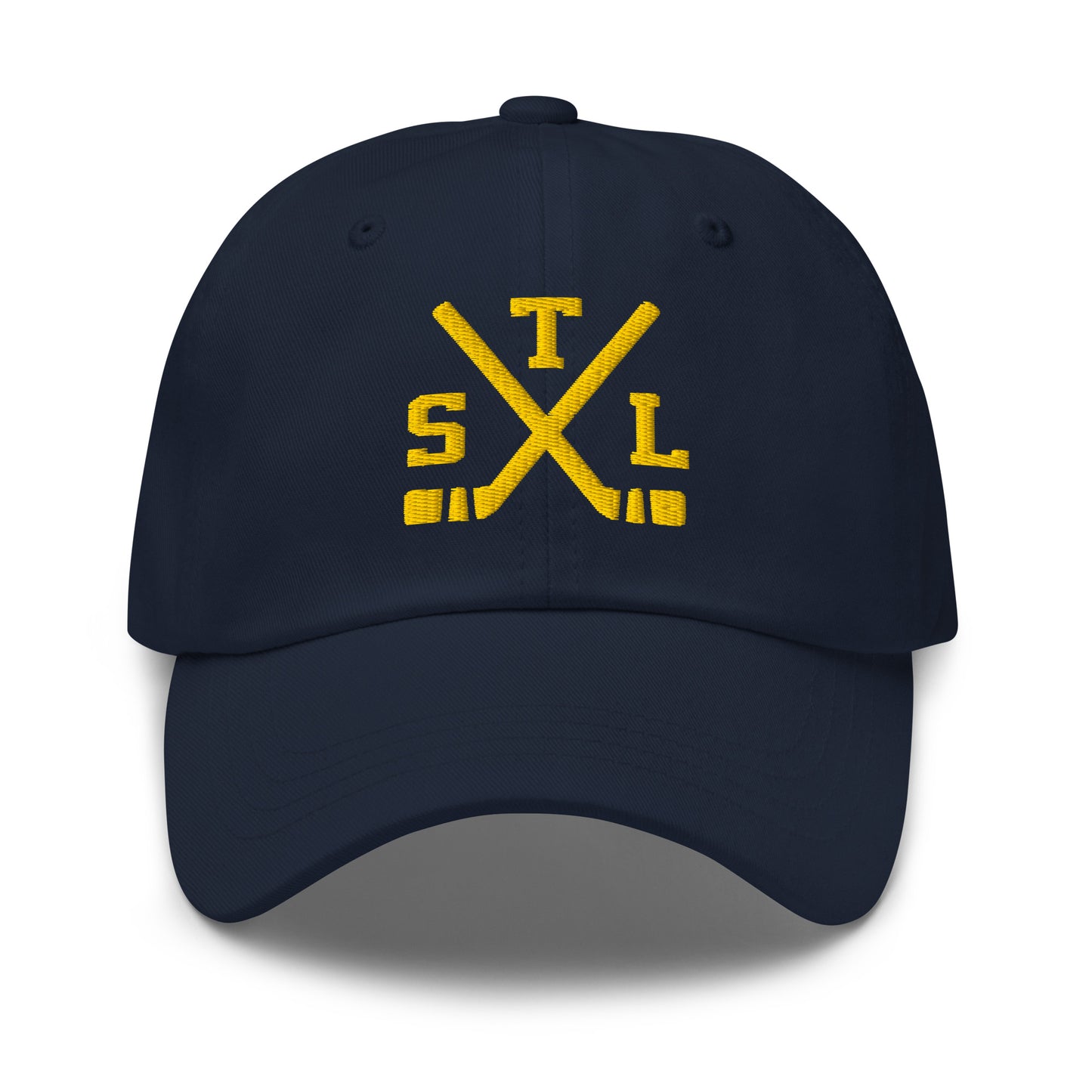 St. Louis Hockey Hat Retro STL Hockey Sticks Dad Cap