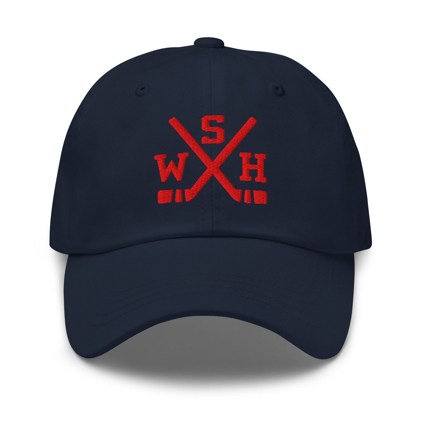 Washington Hockey Hat Retro WSH Hockey Sticks Dad Cap