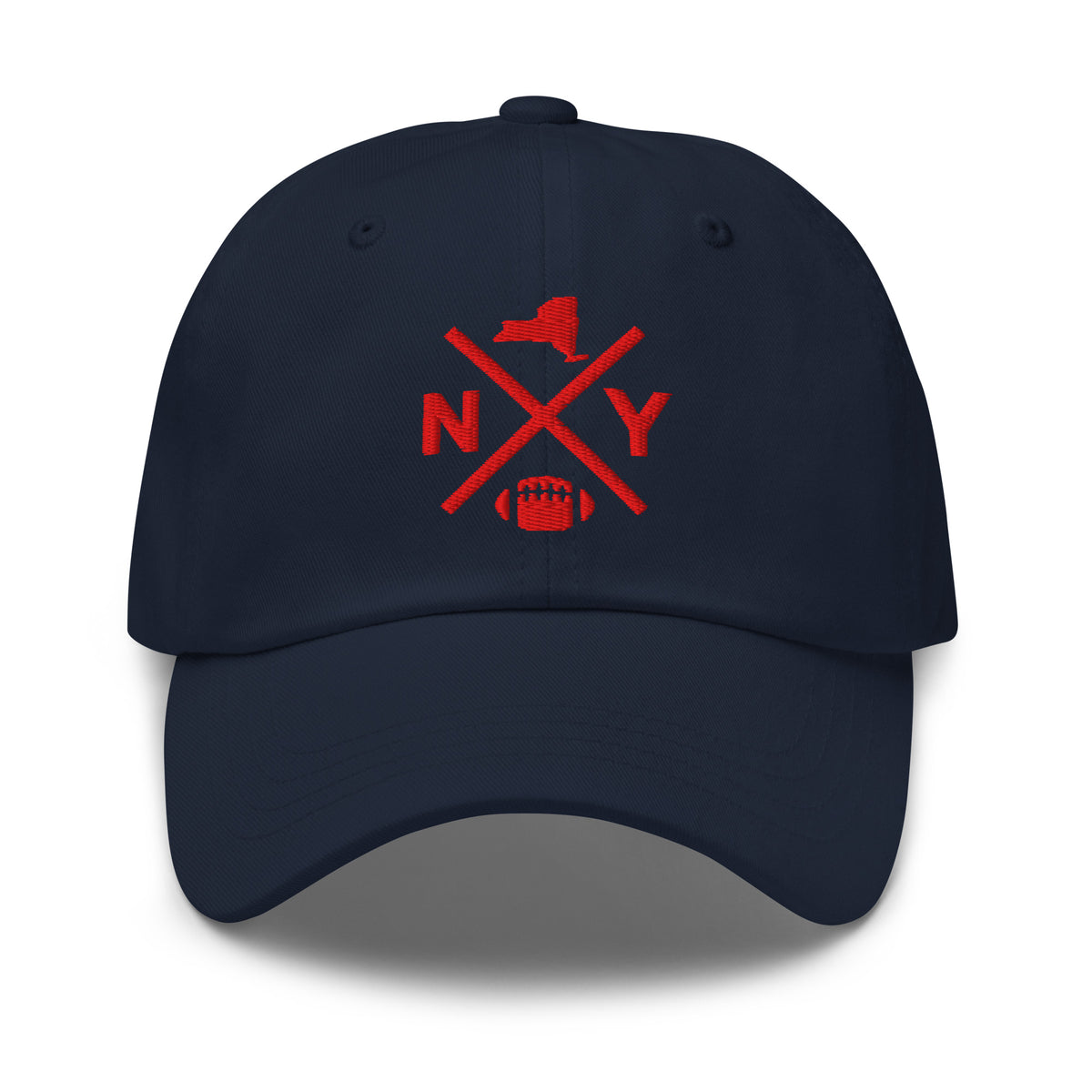 New York Football Hat Retro NY Football Cross Dad Cap