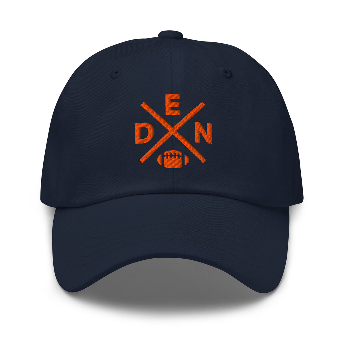 Denver Football Hat Retro DEN Football Cross Dad Cap