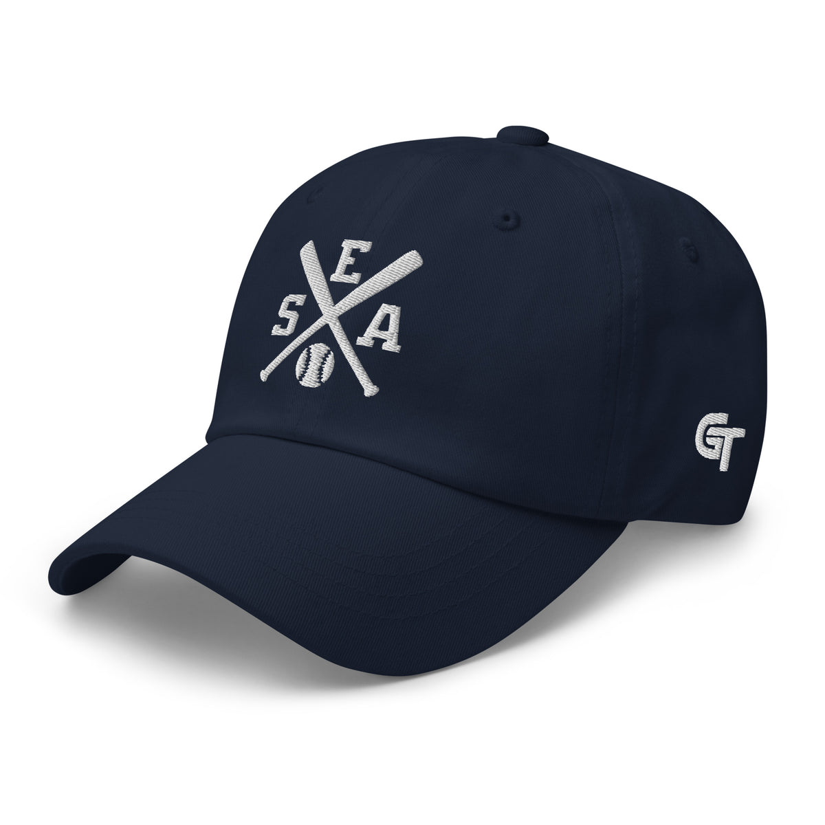Seattle Baseball Hat Retro SEA Baseball Bats Dad Cap