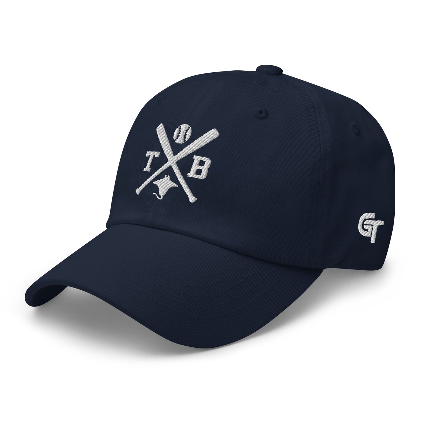 Tampa Bay Baseball Hat Retro TB Baseball Bats Dad Cap