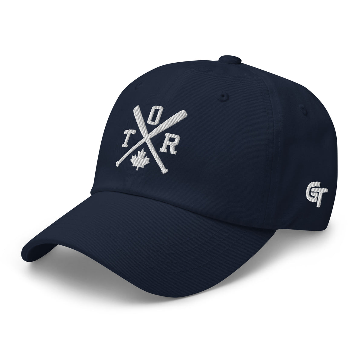Toronto Baseball Hat Retro Blue TOR Baseball Bats Dad Cap