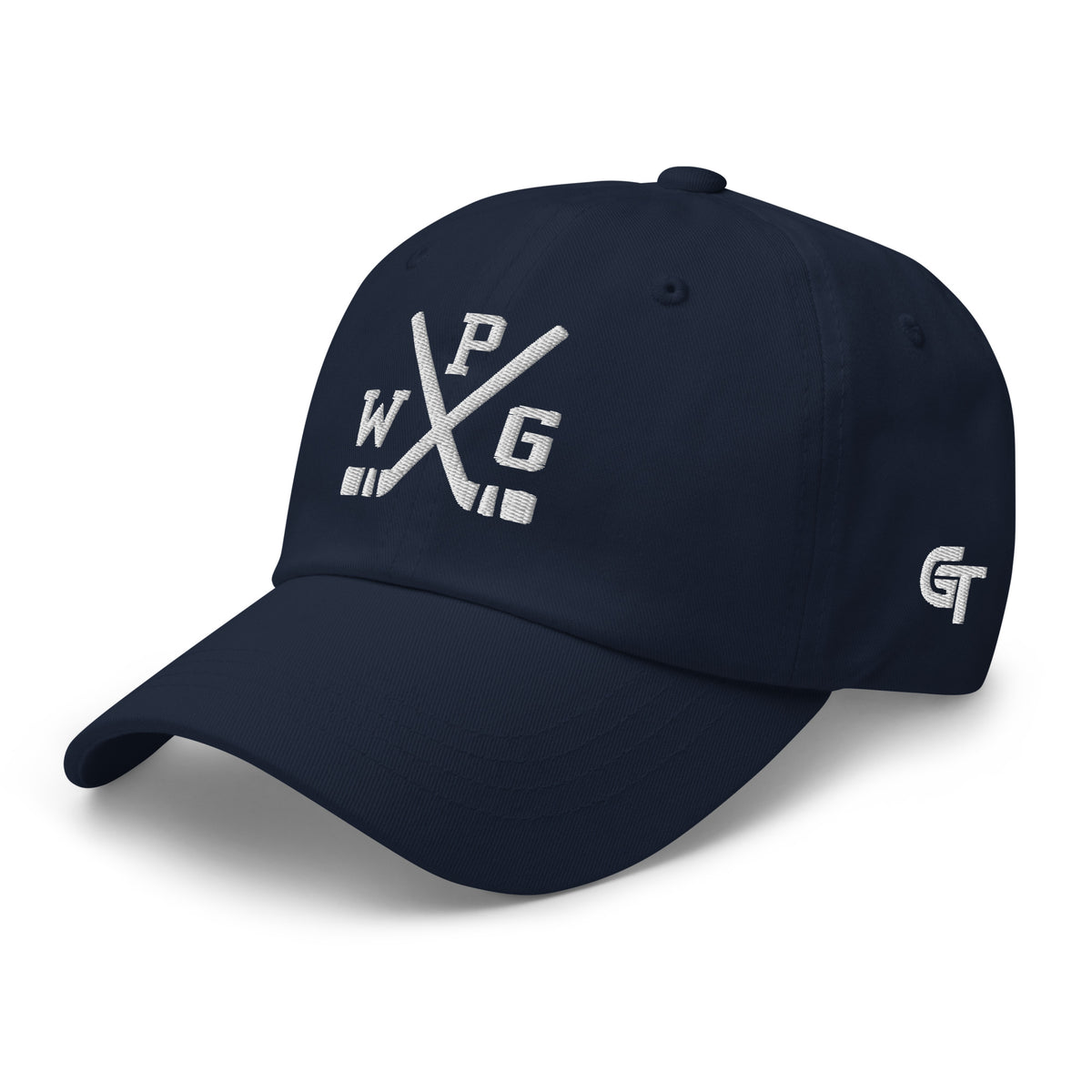 Winnipeg Hockey Hat Retro WPG Hockey Sticks Dad Cap