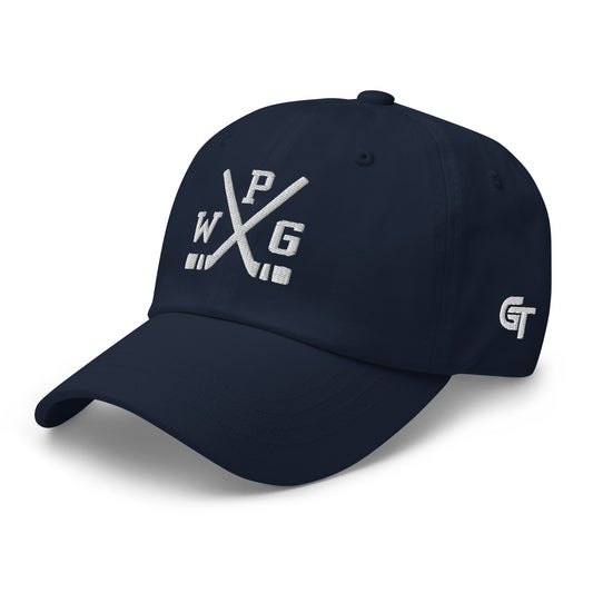Winnipeg Hockey Hat Retro WPG Hockey Sticks Dad Cap