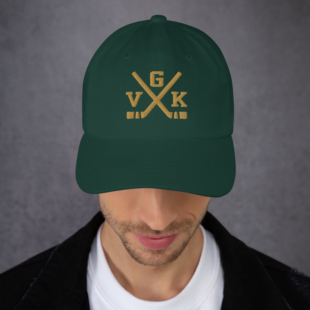 Las Vegas Hockey Hat Retro VGK Hockey Sticks Dad Cap