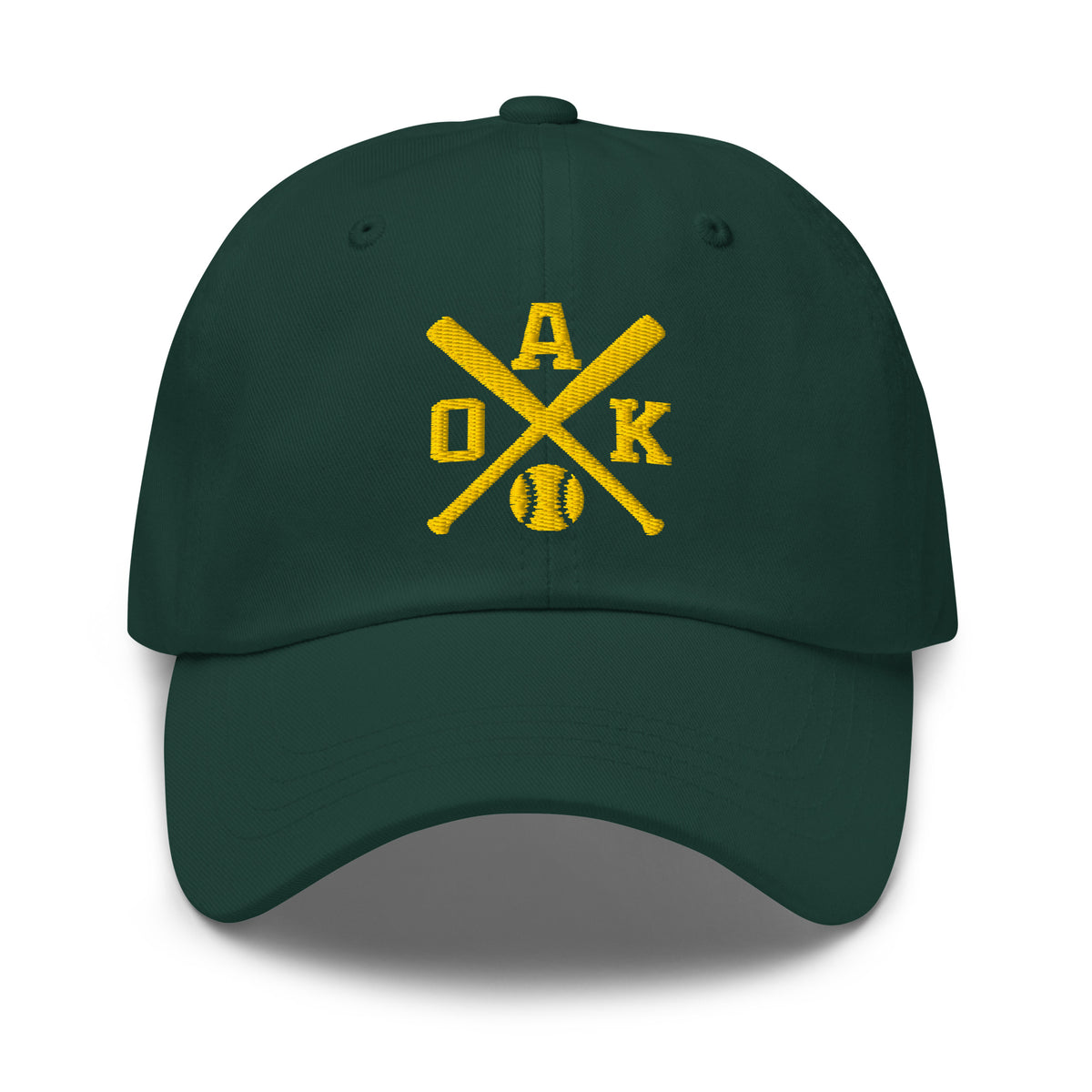 Oakland Baseball Hat Retro OAK Baseball Bats Dad Cap