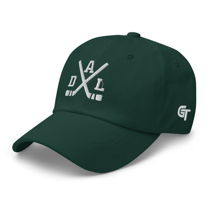 Dallas Hockey Hat Retro DAL Hockey Sticks Dad Cap