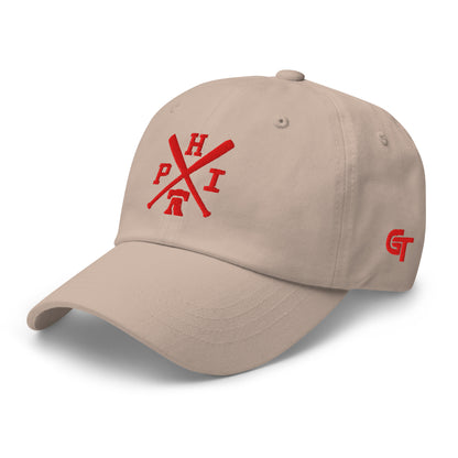 Philadelphia Baseball Hat Retro PHI Baseball Bats Dad Cap