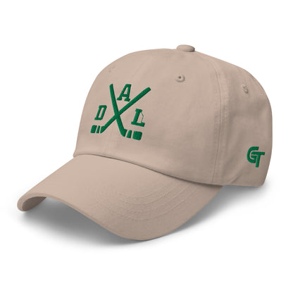 Dallas Hockey Hat Retro DAL Hockey Sticks Dad Cap