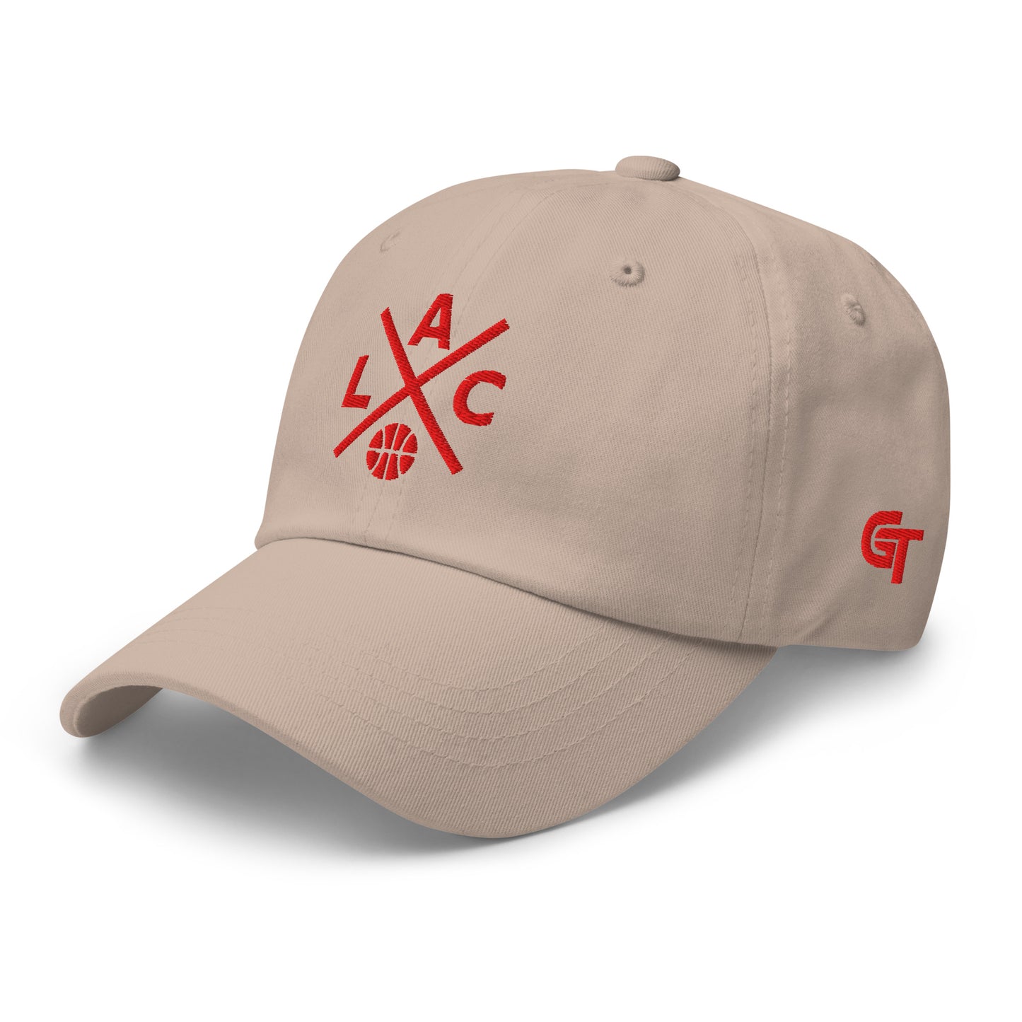 Los Angeles Basketball Hat Retro LA Basketball Cross Dad Cap