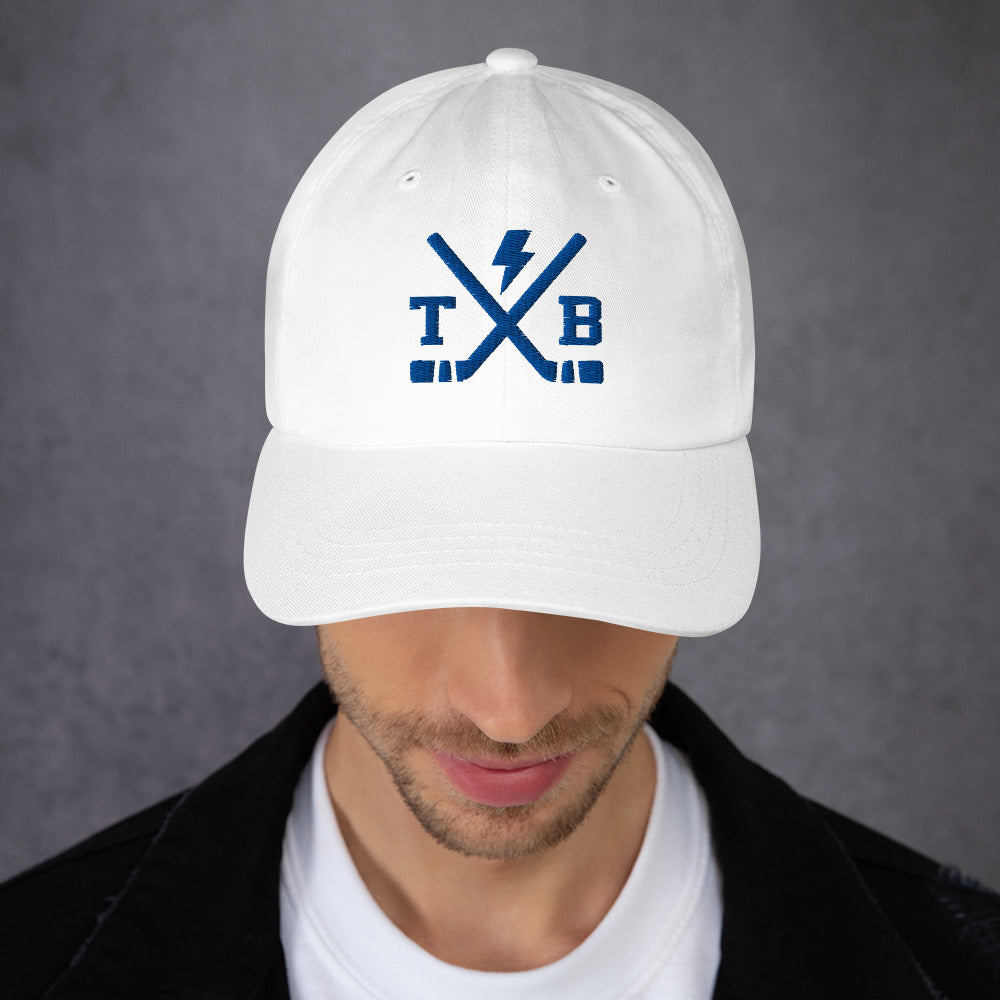 Tampa Bay Hockey Hat Retro TB Hockey Sticks Dad Cap